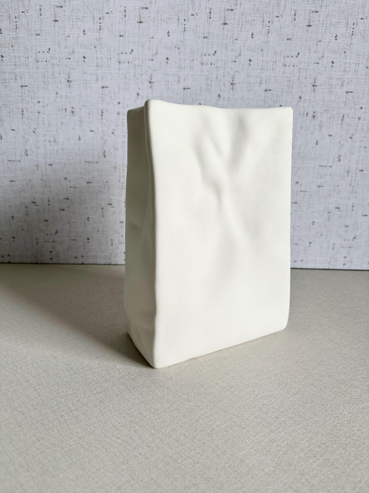 Ivory Vase (paper bag style)