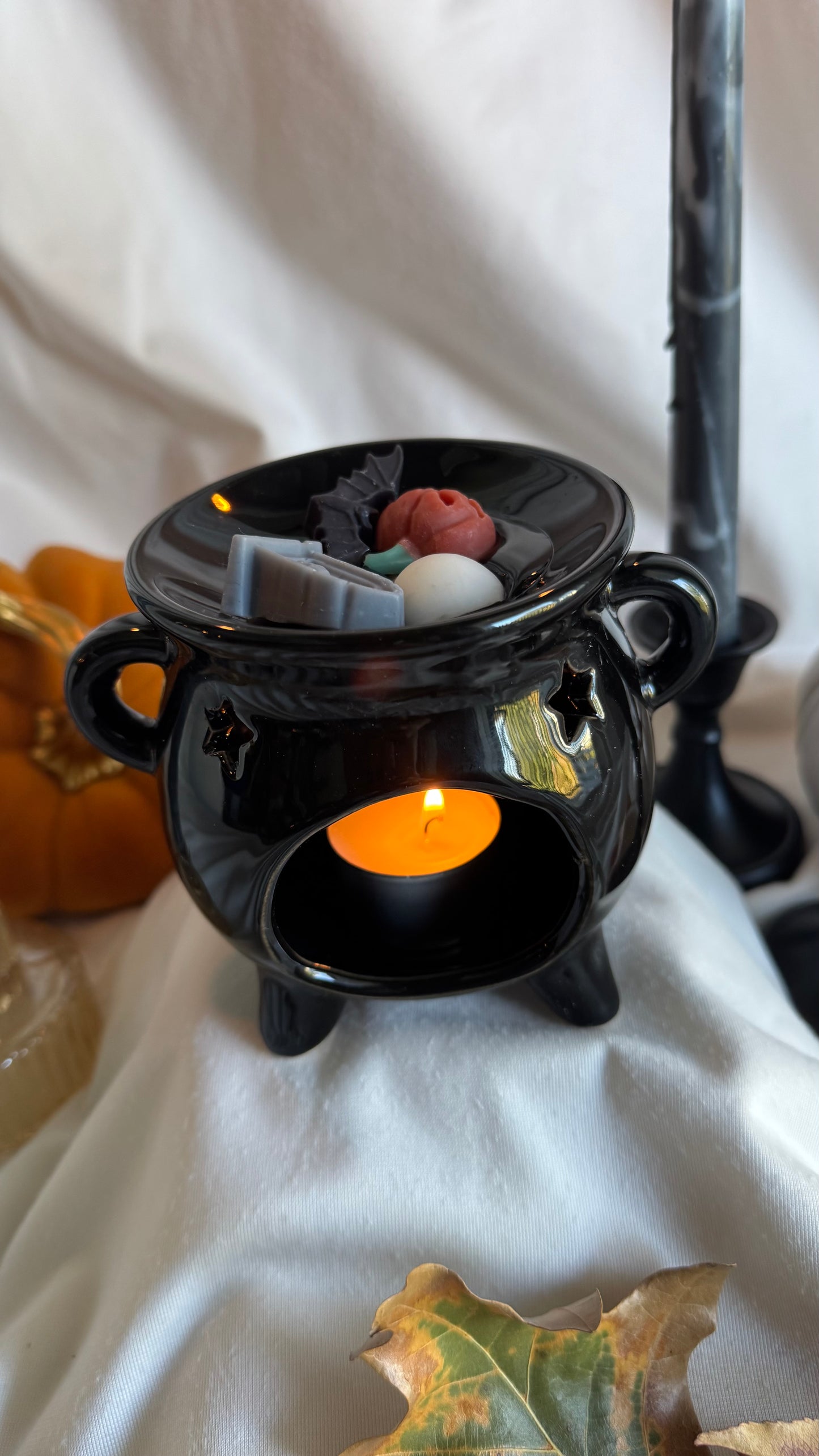 Cute Goth Cauldron wax warmer