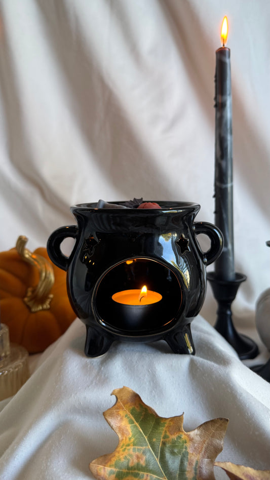 Cute Goth Cauldron wax warmer
