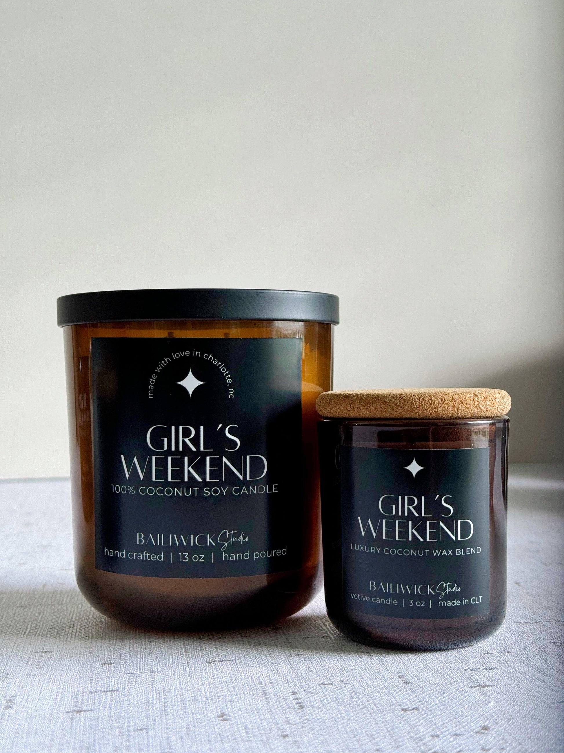 Bailiwick Studio Coconut Apricot Soy Wax Jar Candles