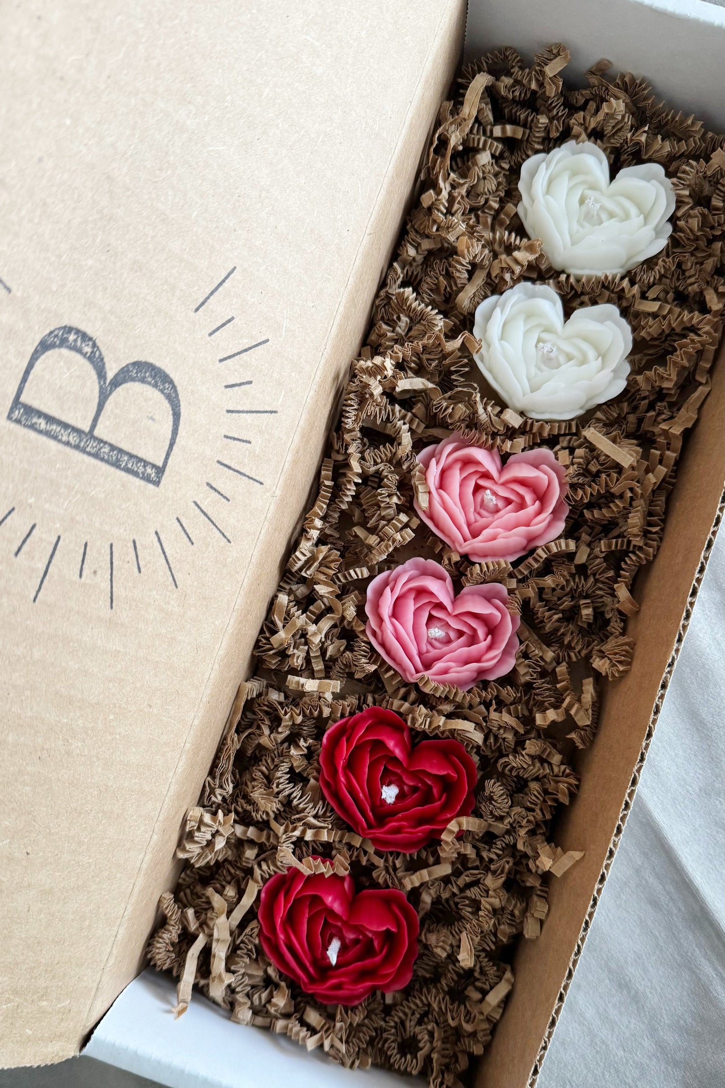 Bailiwick Studio valentine candle scented candle pillar candle