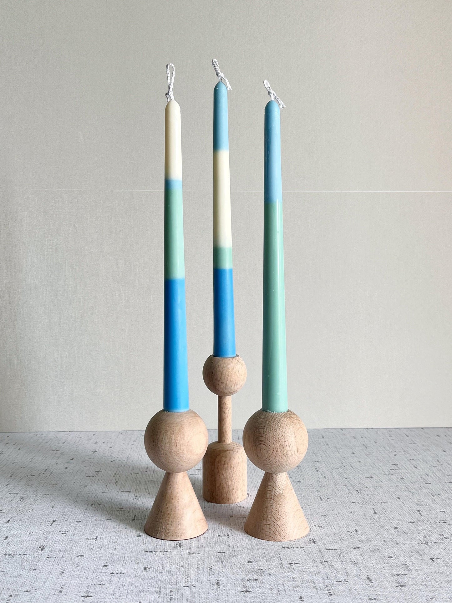 Beach Waves Tapered Candles