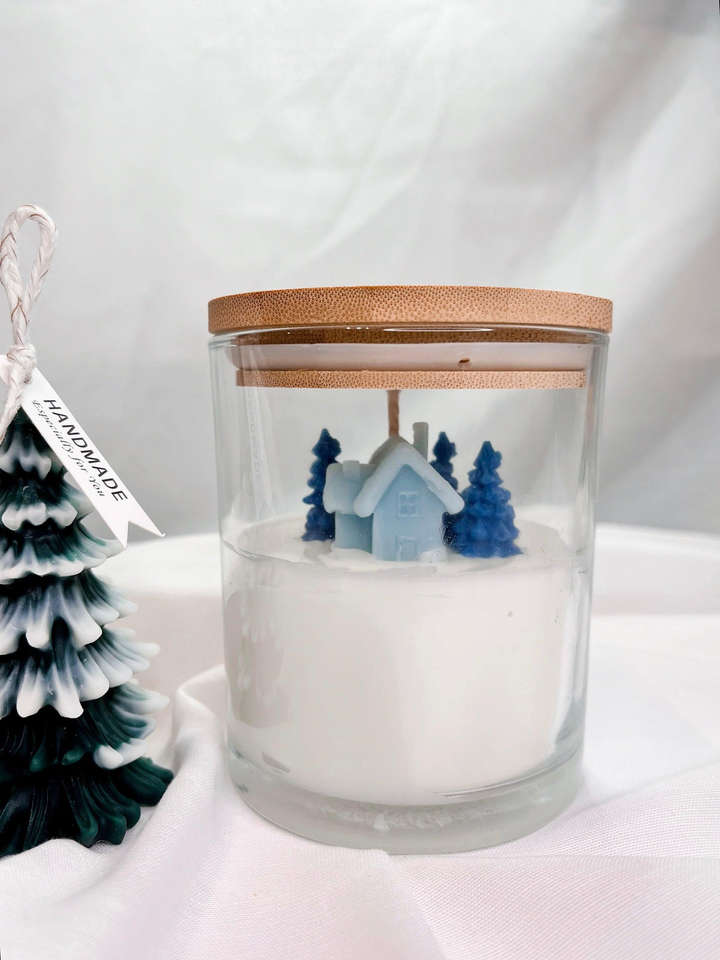 Village in the Mountains | Ice Blue