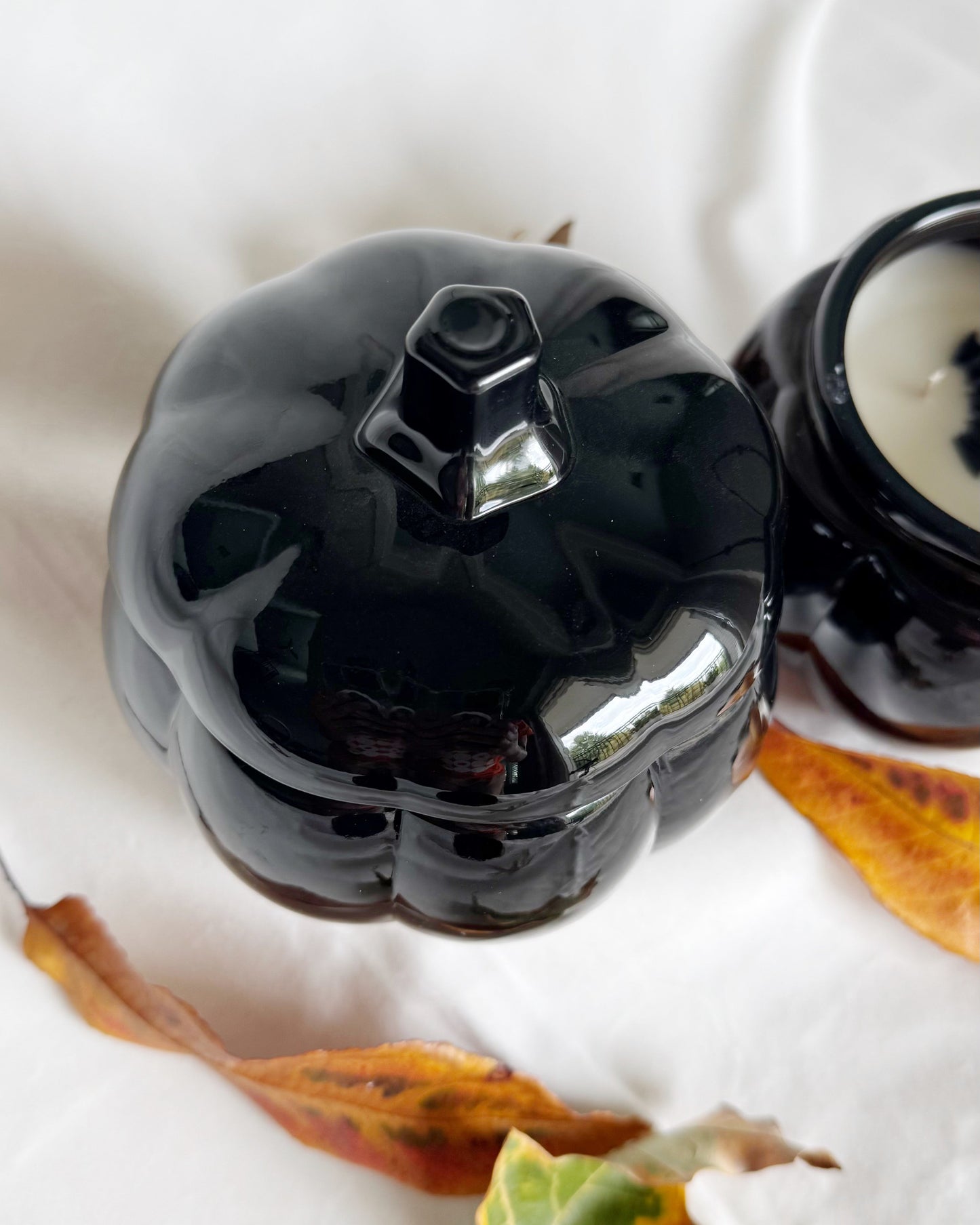 vanilla pumpkin marshmallow candl