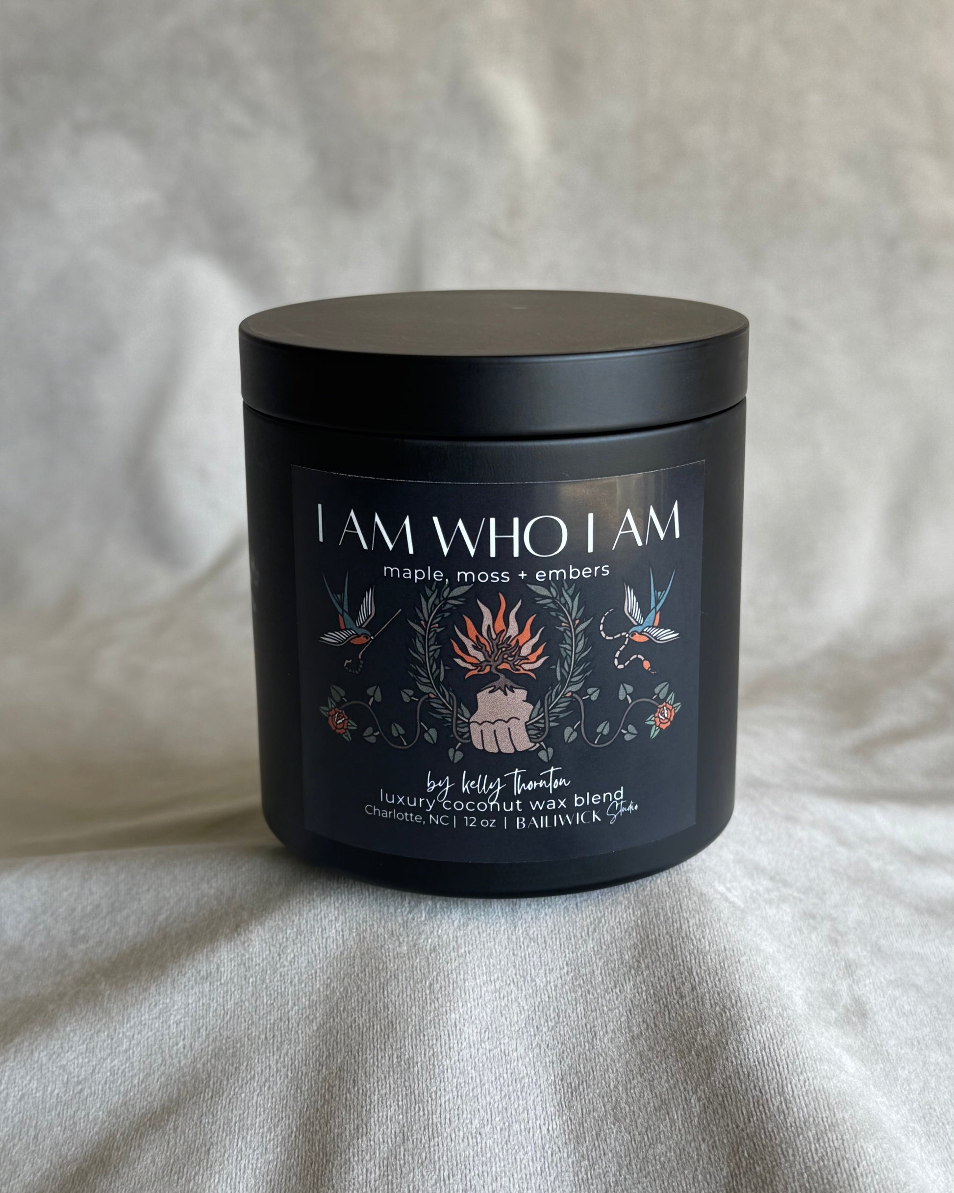 coconut apricot wax maple moss and embers candle