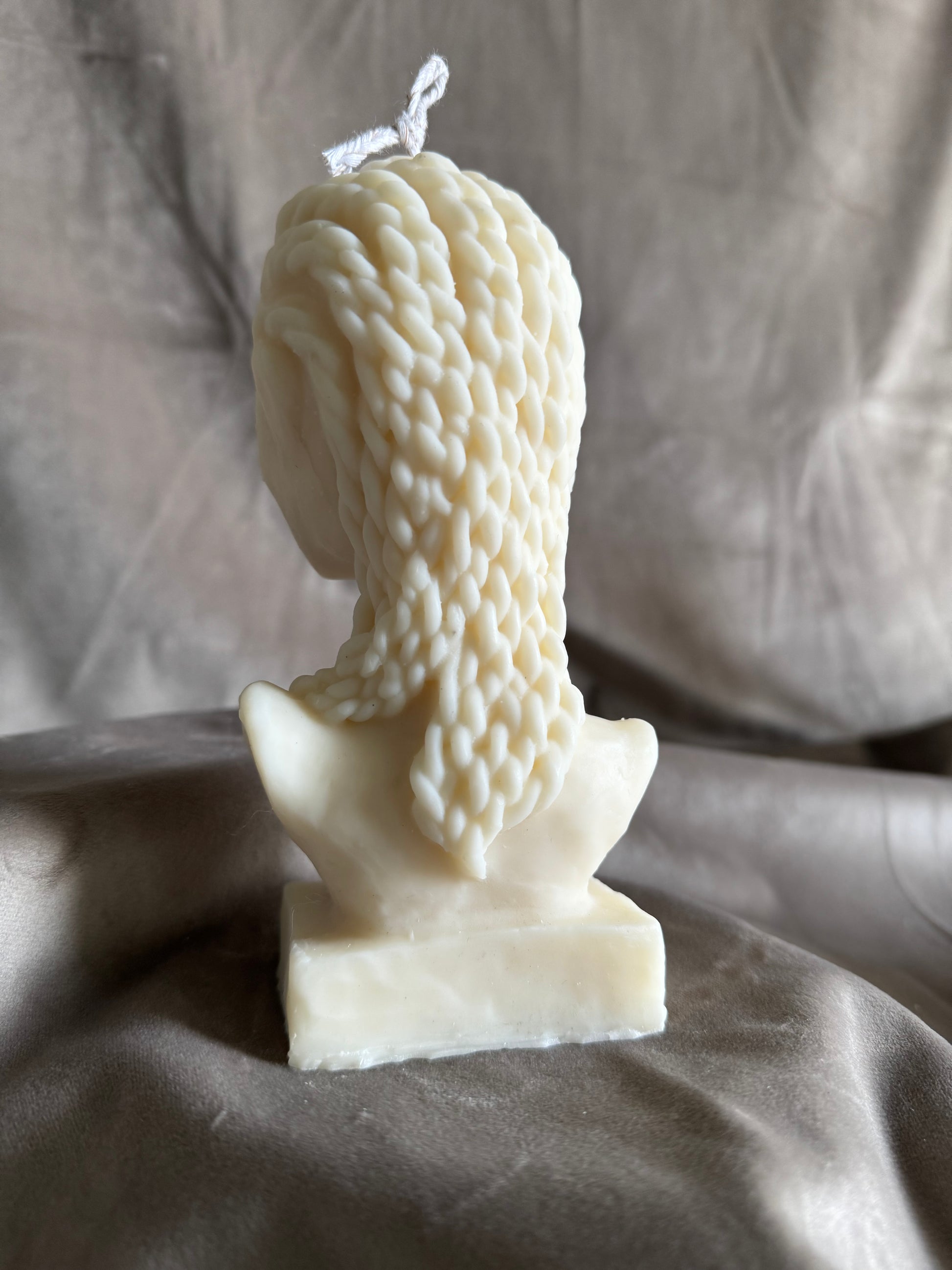 sculptural candles decorative candles hand sculpted candles black art