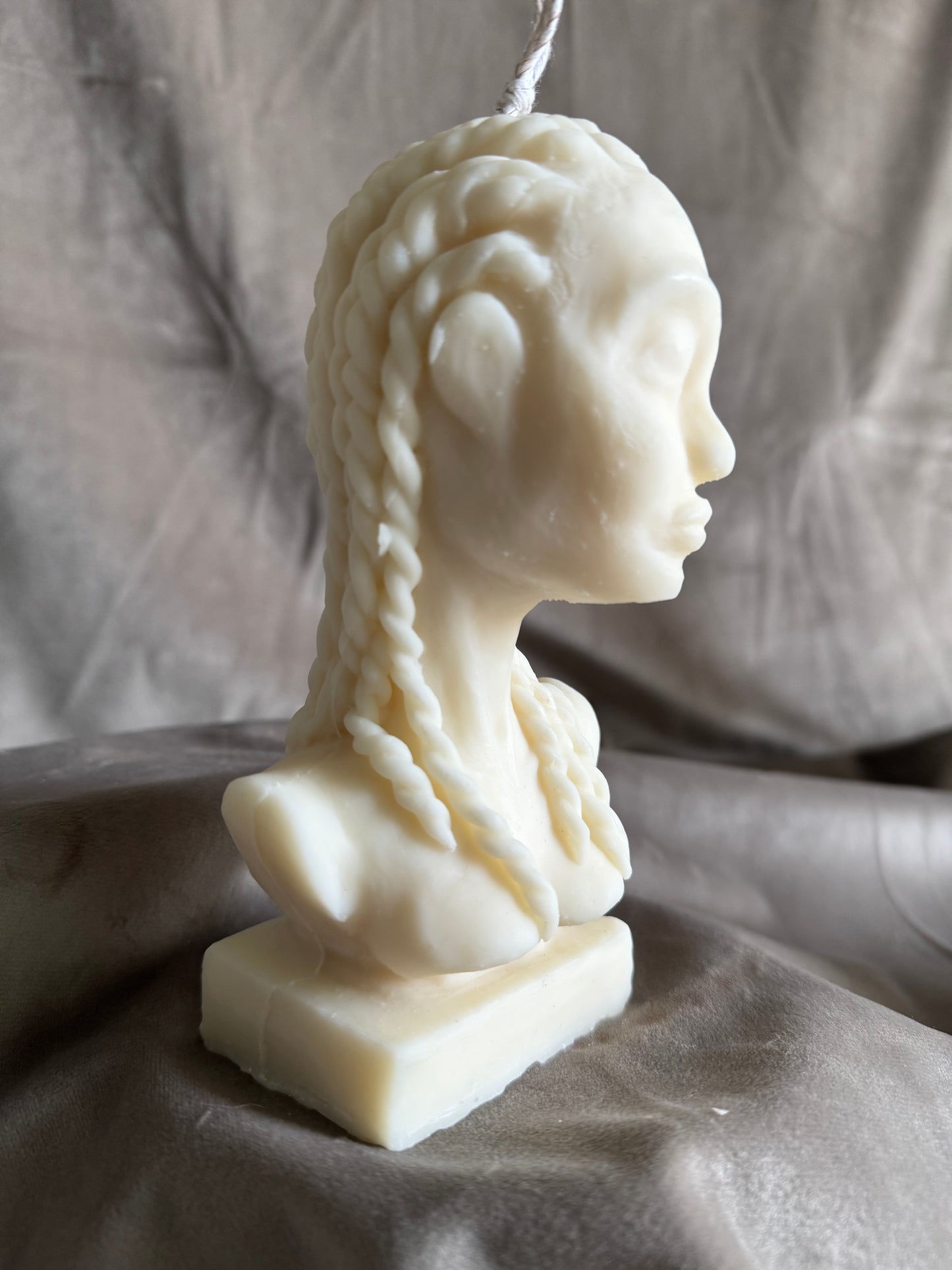 sculptural candles decorative candles hand sculpted candles black art