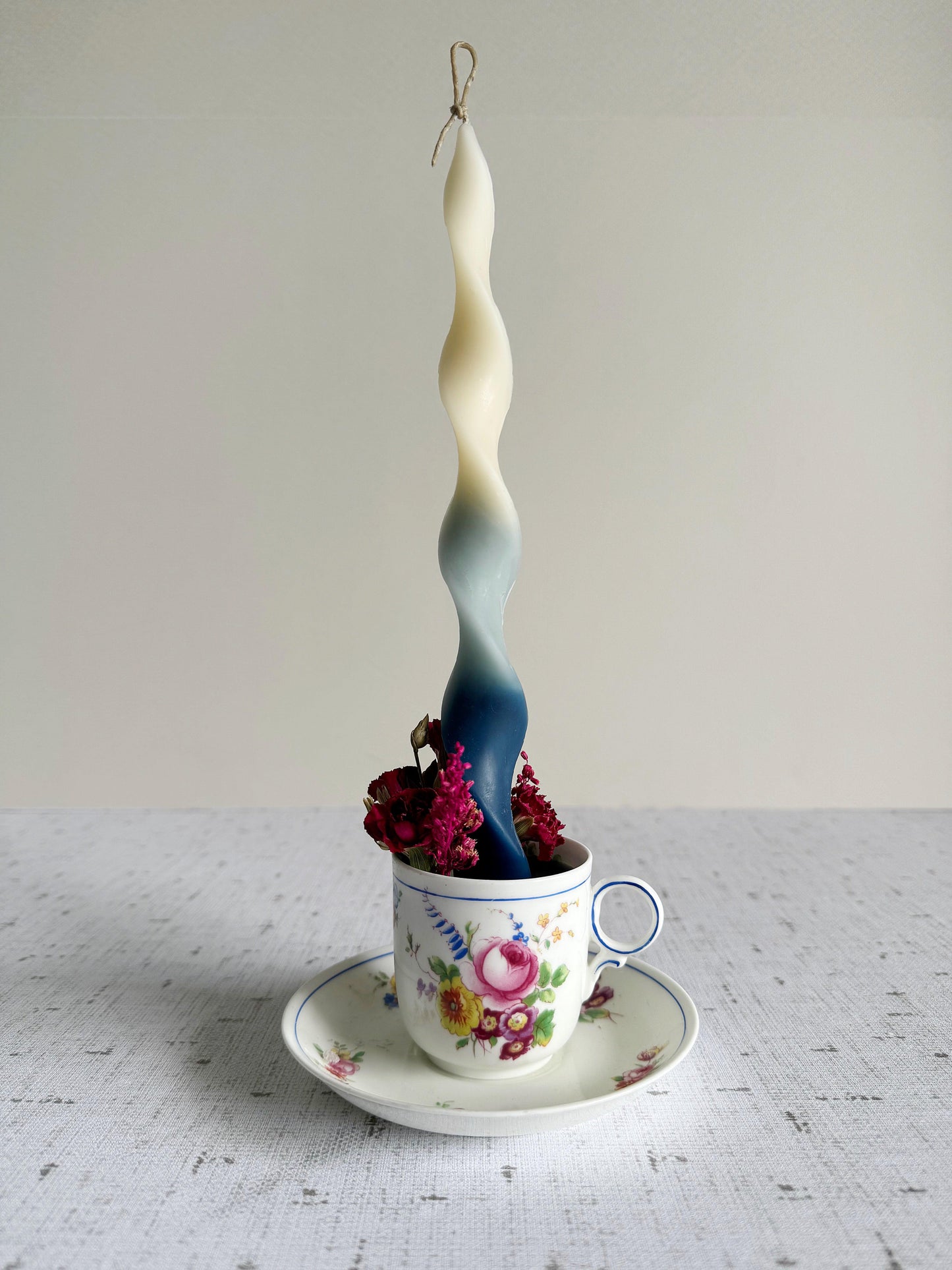 Portia | Blue & White Teacup Candle