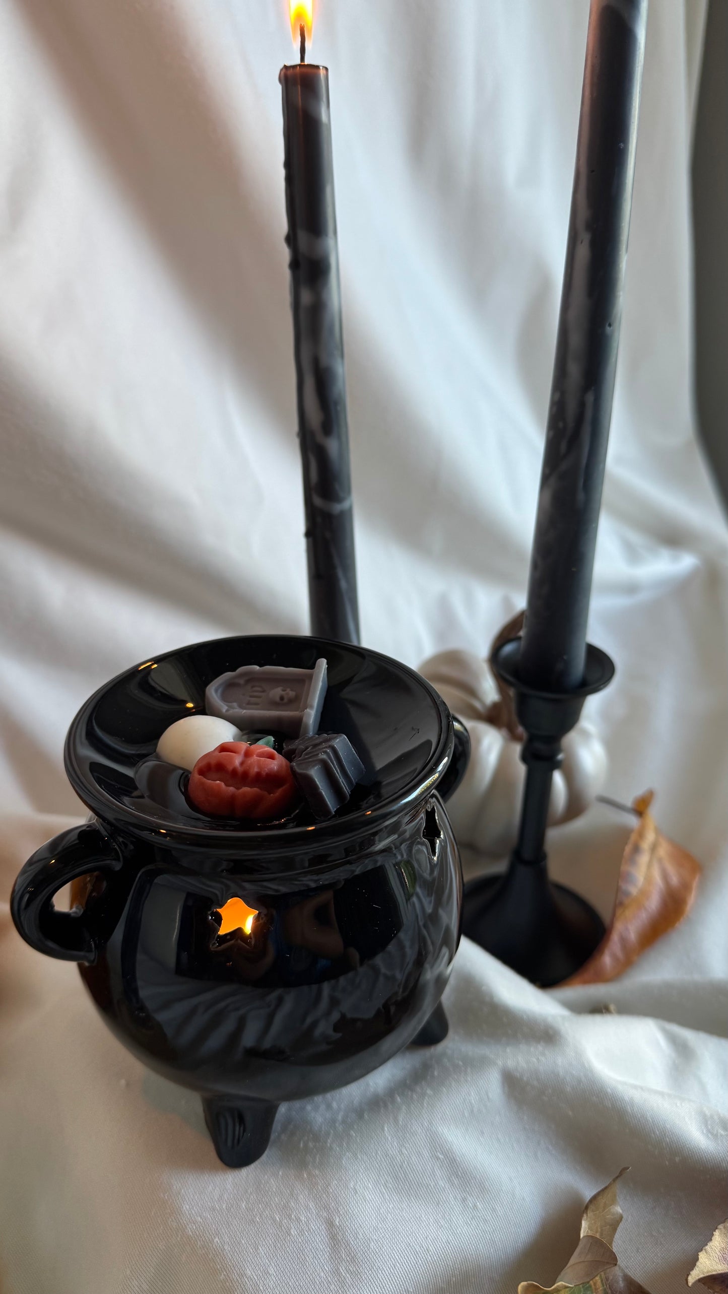 Cute Goth Cauldron wax warmer