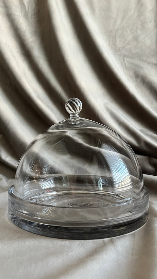 Dome Coche & Base | Hand Blown Glass Coche Set