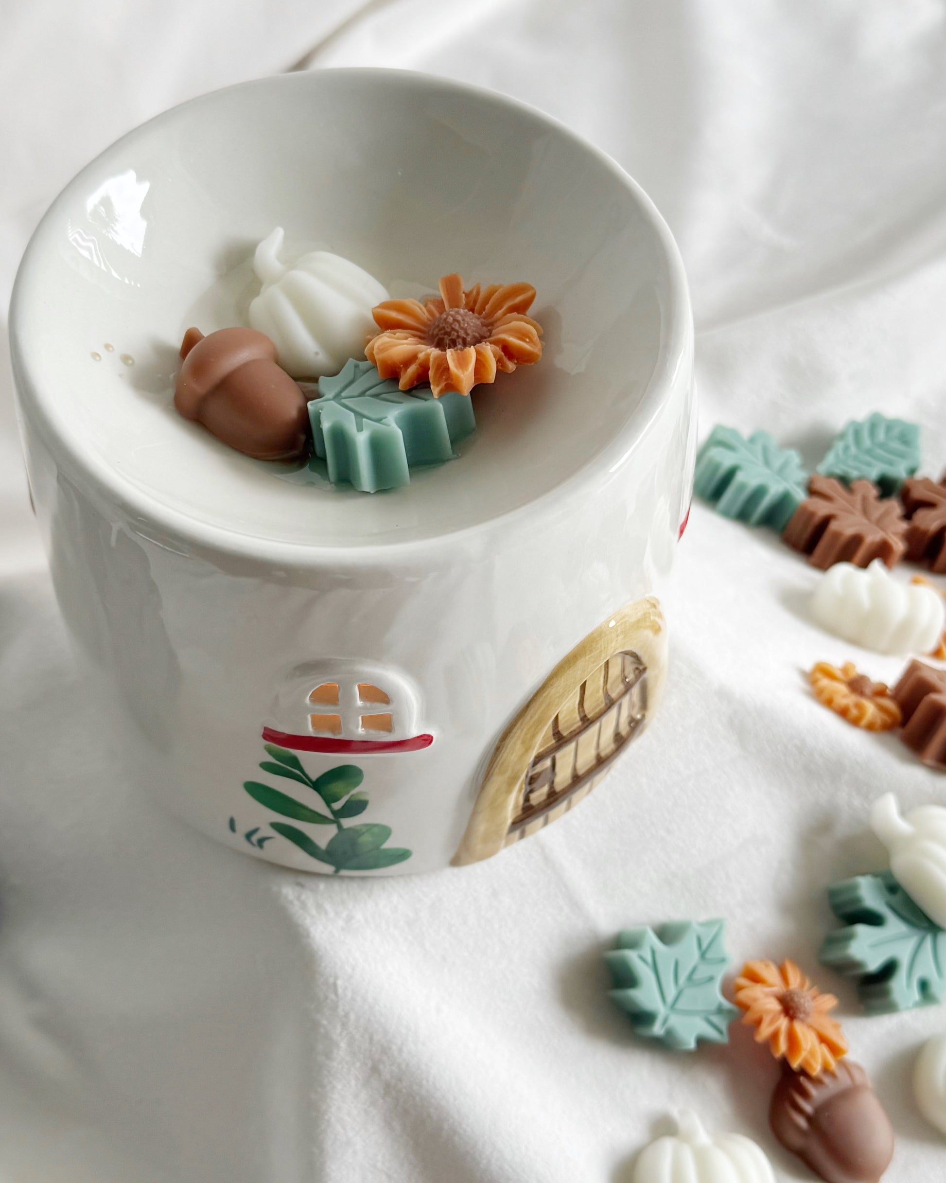mushroom house wax warmer gnome wax warmer