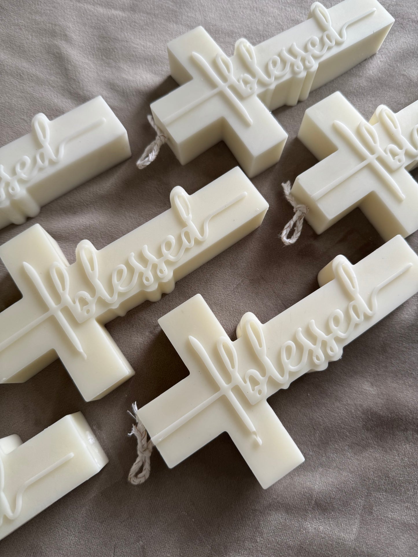 blessed candle easter candle religious candle sacred candle