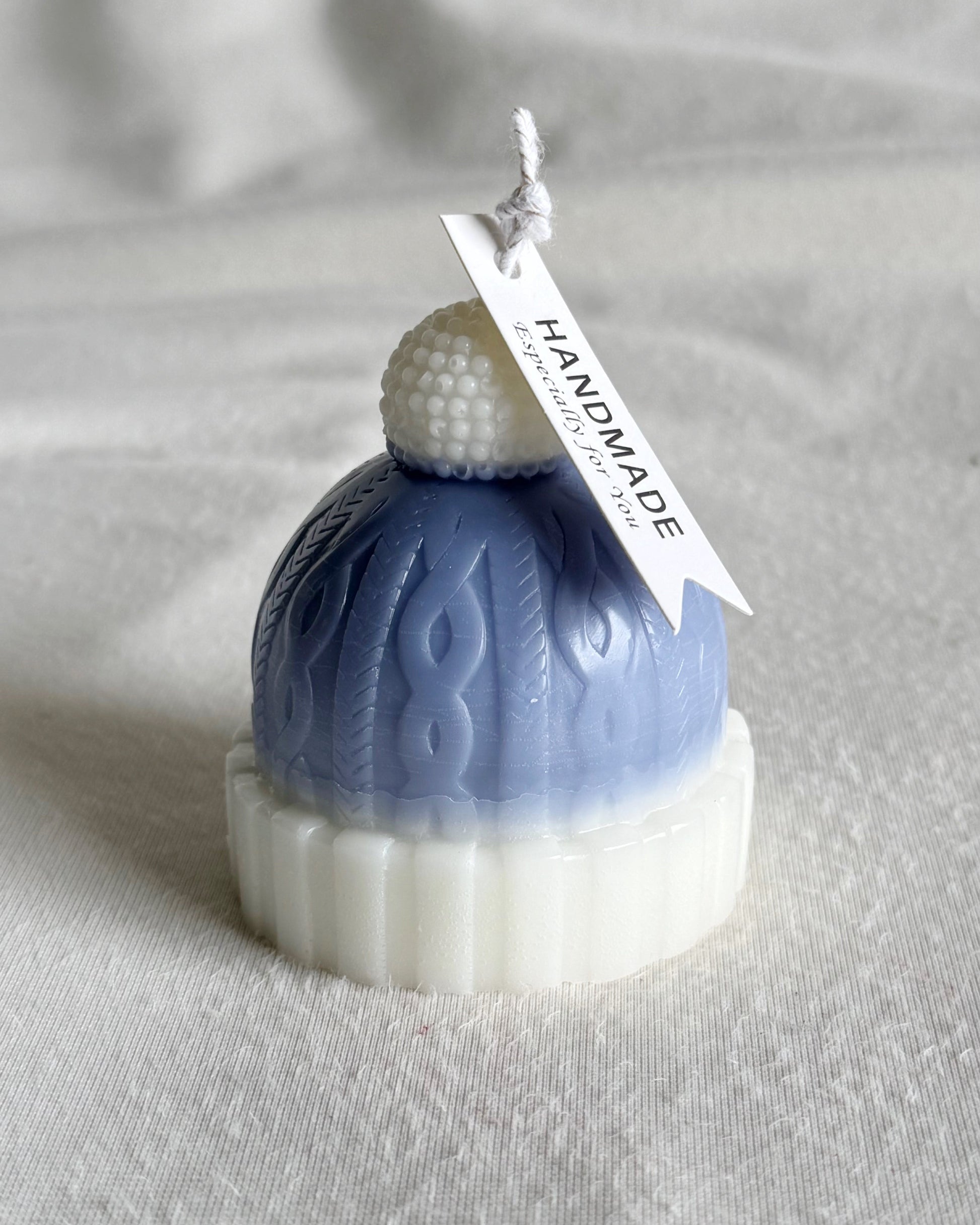 christmas hat knitted cap candle 