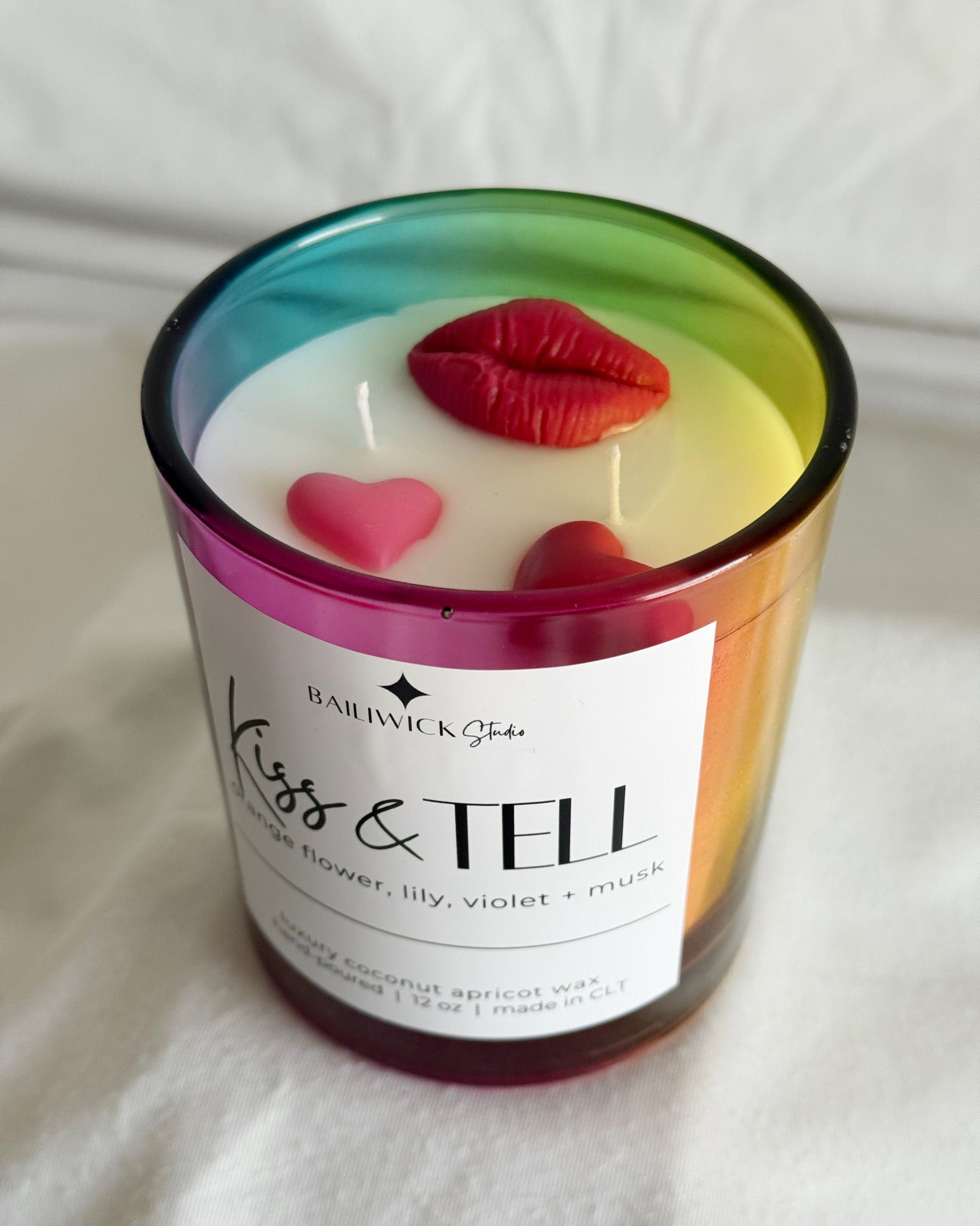 Valentine's Day candle