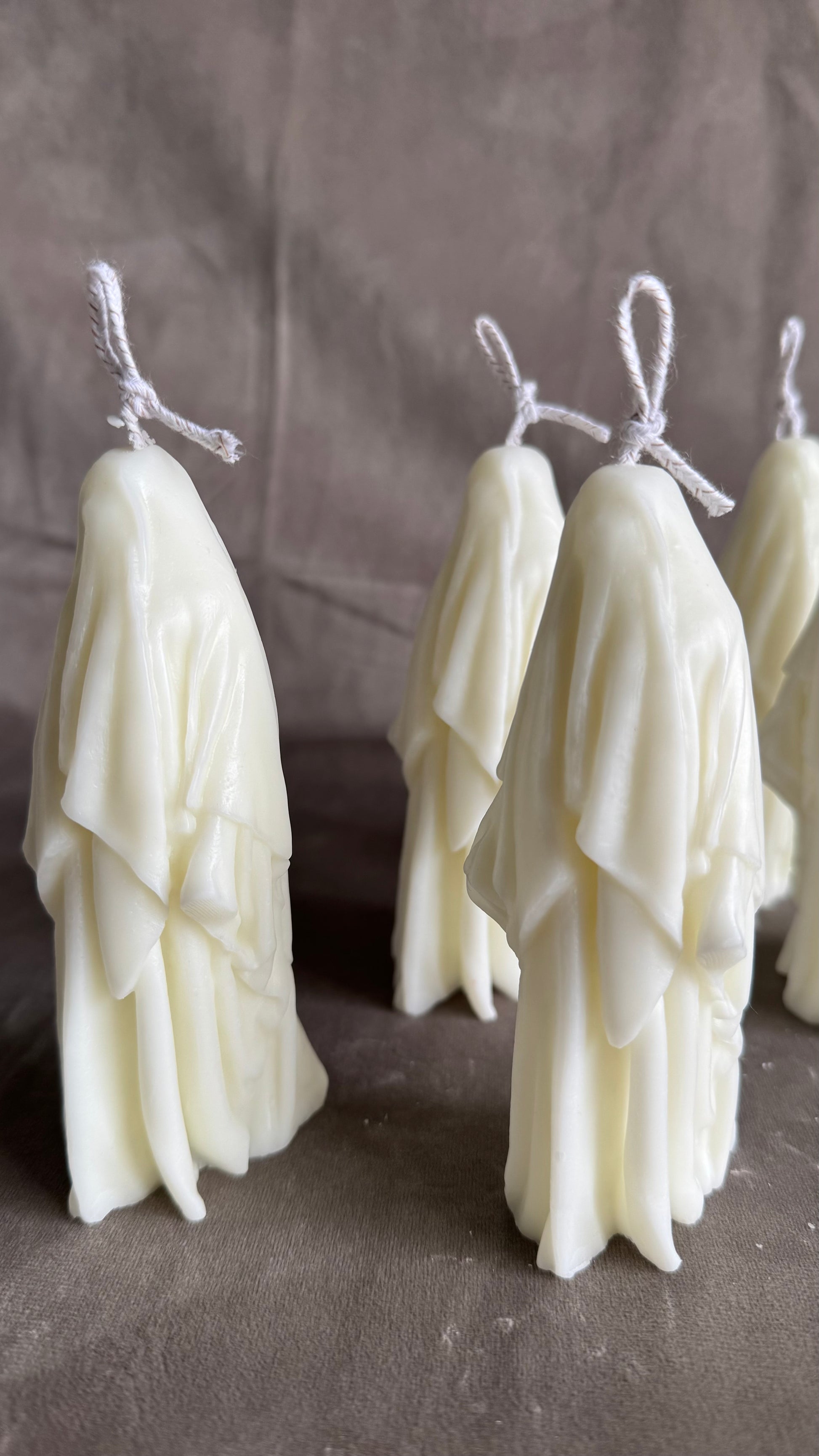 grim reaper candle spooky candle halloween candle