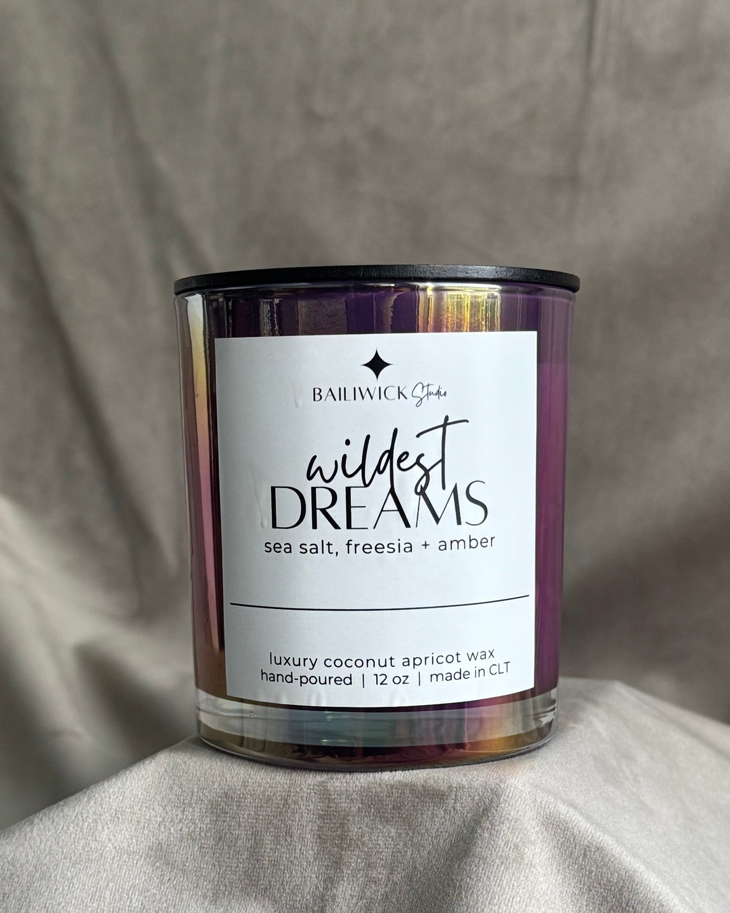 sea salt, freesia, amber, orchid coconut apricot wax
